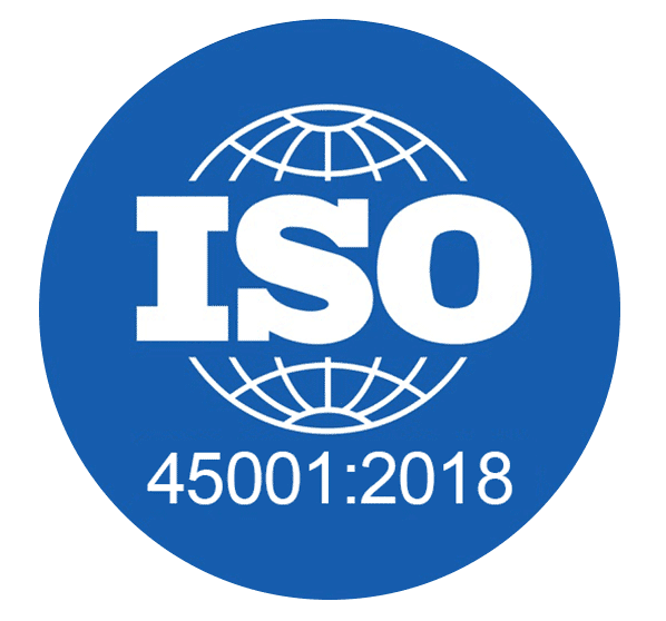 ISO 45001:2018 certified